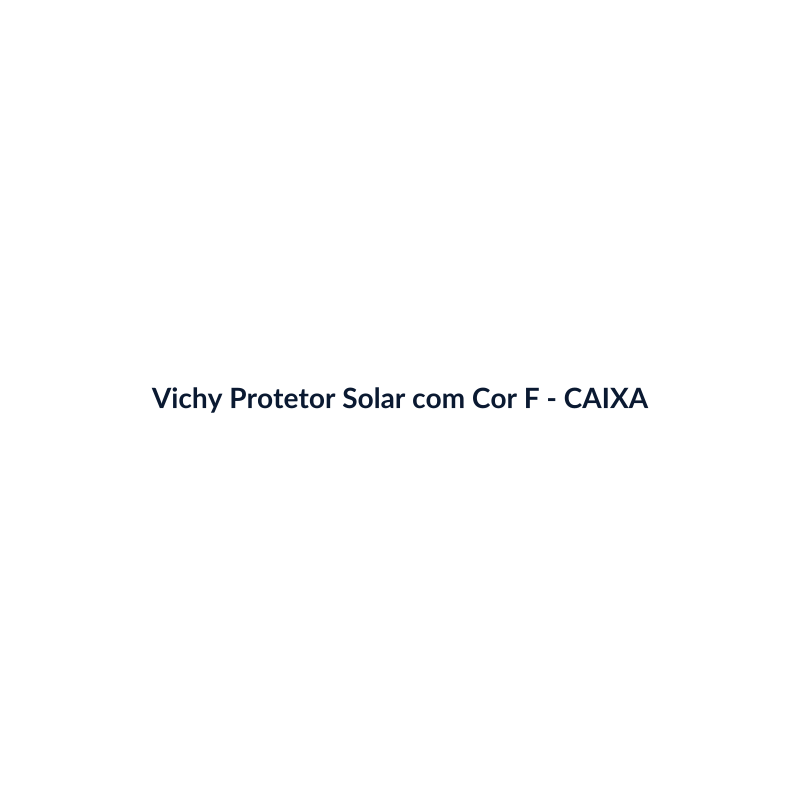 Vichy Protetor Solar com Cor FPS 70 Protetor Solar 60ml - imagem 4