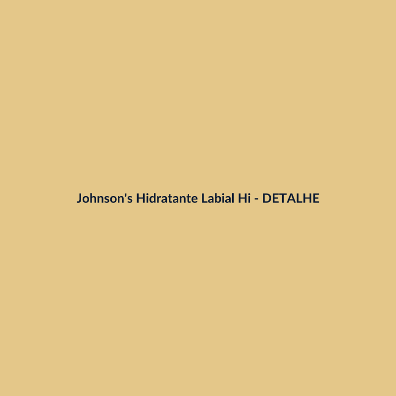 Johnson's Hidratante Labial Higiene Pessoal Farmácia 90ml - imagem 3