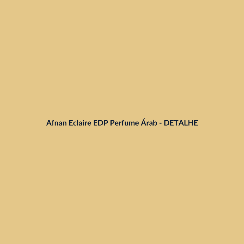 Afnan Eclaire EDP Perfume Árabe 75ml - imagem 3