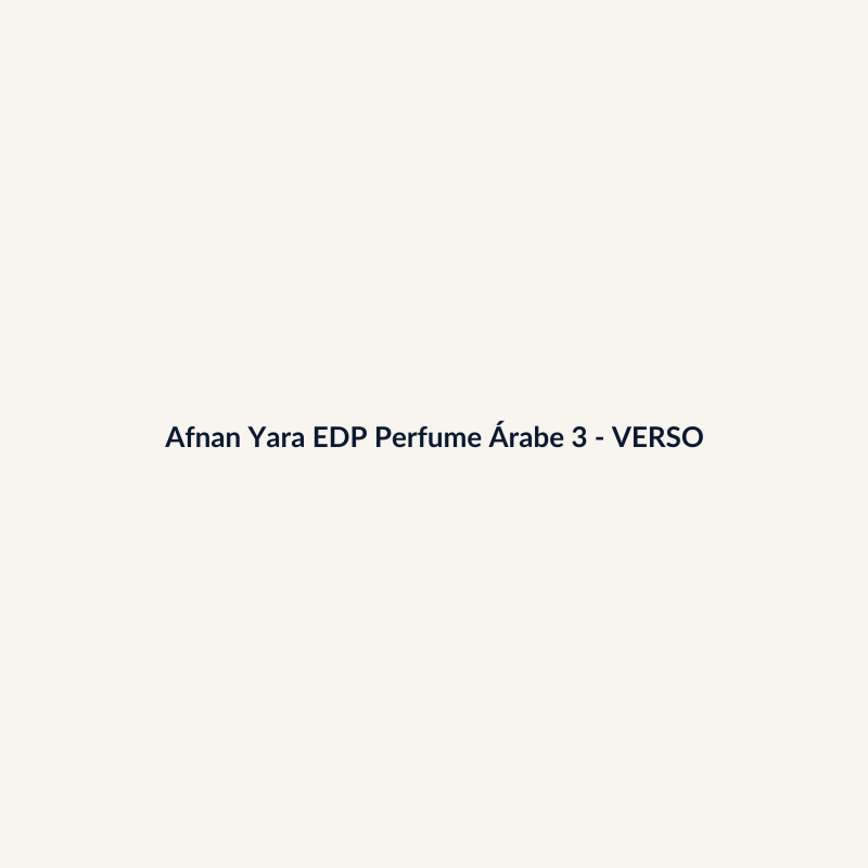 Afnan Yara EDP Perfume Árabe 30ml - imagem 2