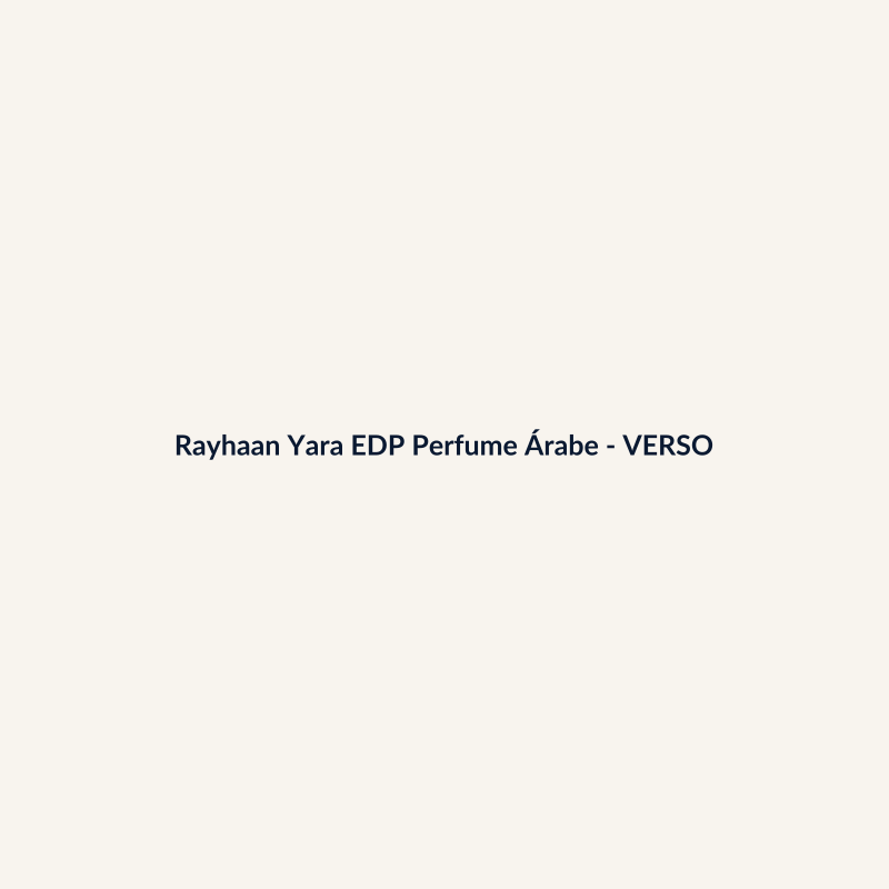Rayhaan Yara EDP Perfume Árabe 60ml - imagem 2