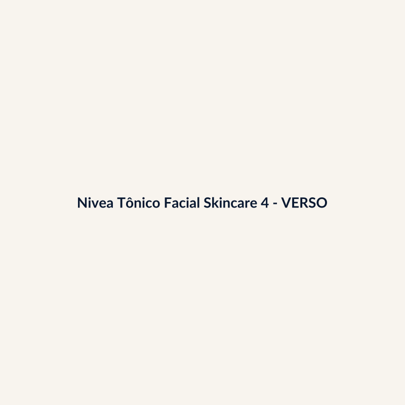 Nivea Tônico Facial Skincare 400ml - imagem 2