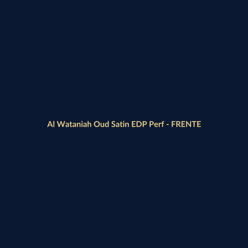 Al Wataniah Oud Satin EDP Perfume Árabe 90ml - imagem 1