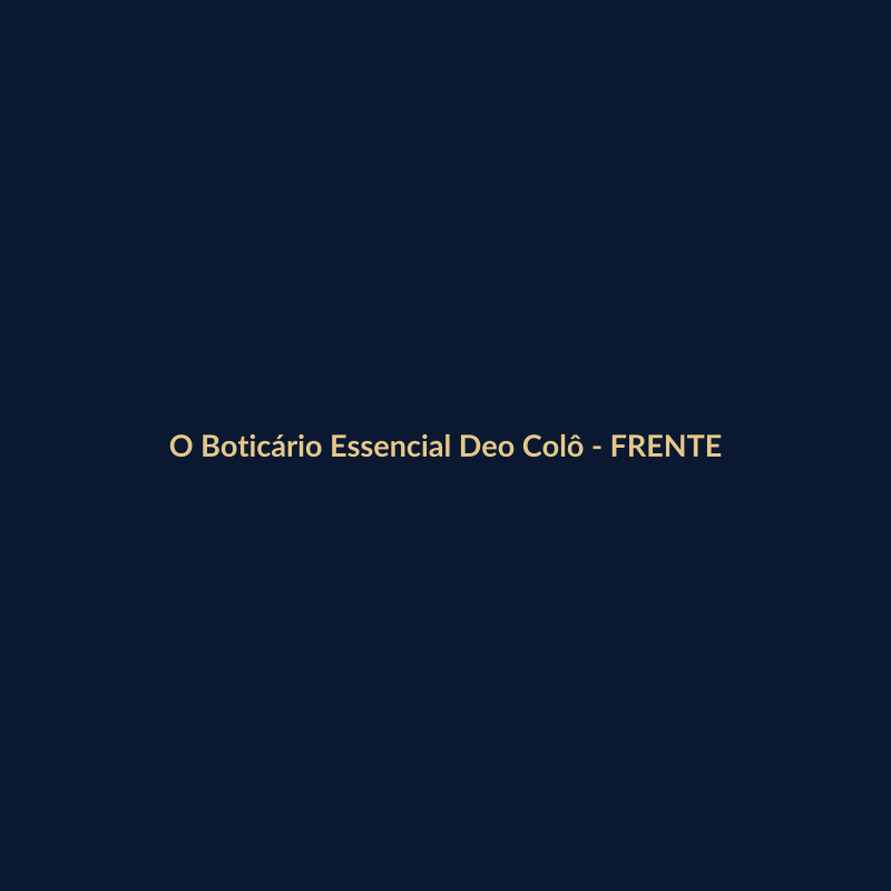 O Boticário Essencial Deo Colônia Nacional 50ml - imagem 1