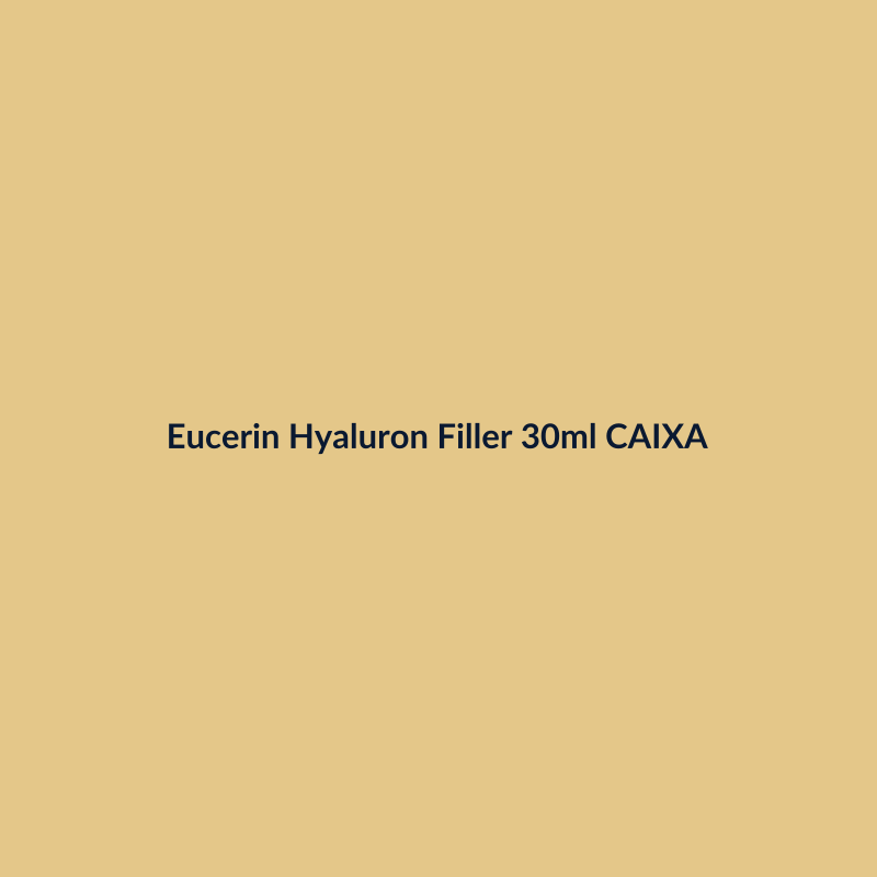 Eucerin Hyaluron Filler 30ml CAIXA