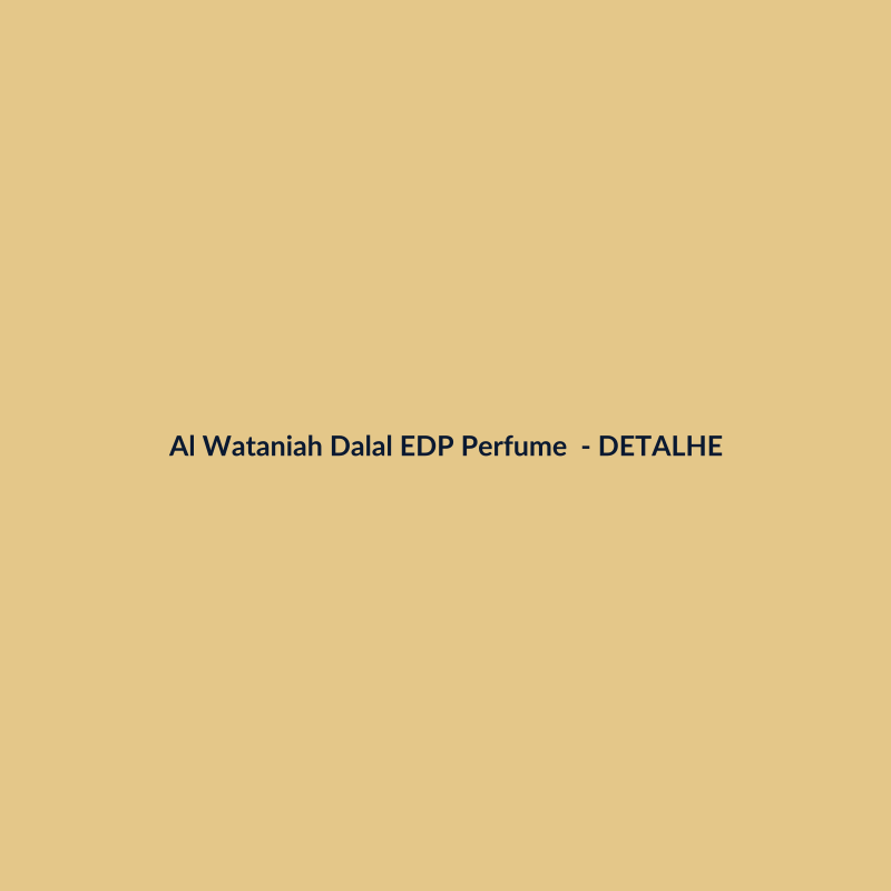 Al Wataniah Dalal EDP Perfume Árabe 60ml - imagem 3