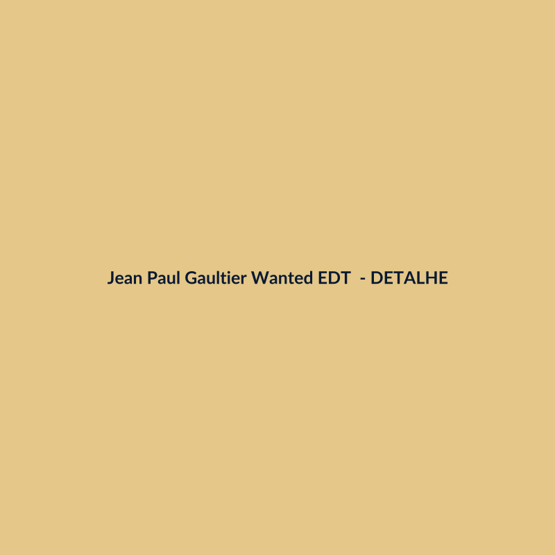 Jean Paul Gaultier Wanted EDT Perfume Importado 90ml - imagem 3