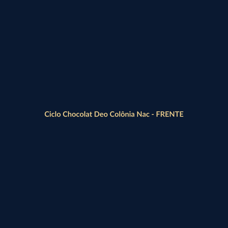 Ciclo Chocolat Deo Colônia Nacional 400ml - imagem 1