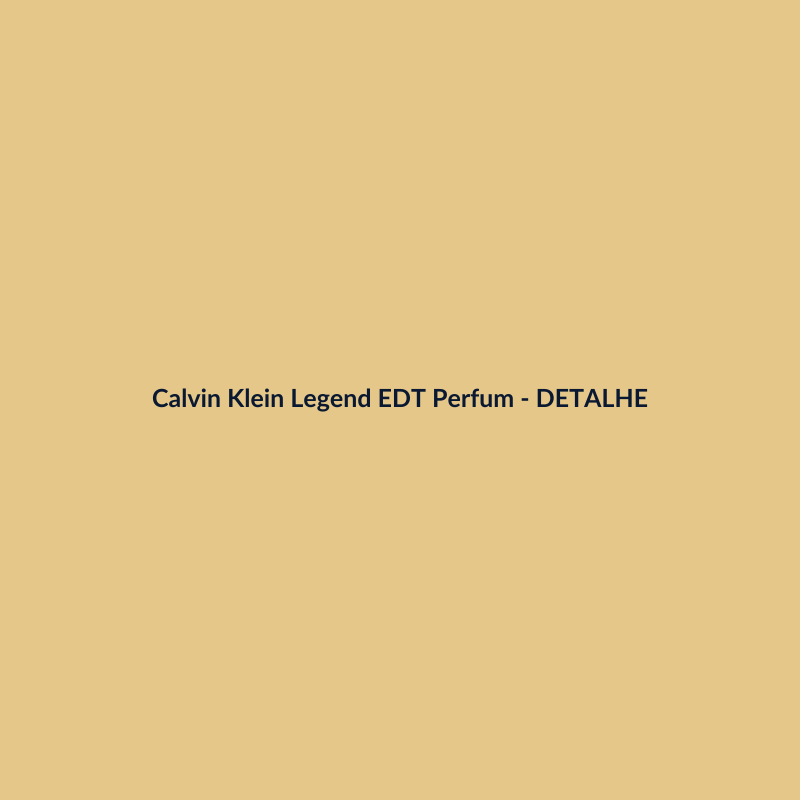 Calvin Klein Legend EDT Perfume Importado 75ml - imagem 3
