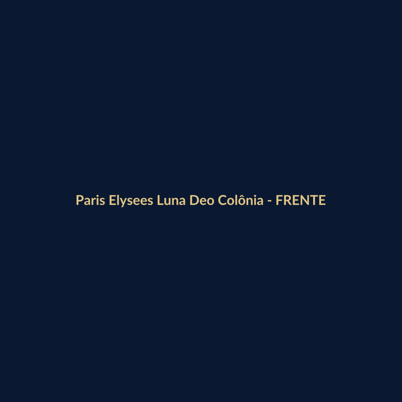 Paris Elysees Luna Deo Colônia Nacional 150ml - imagem 1