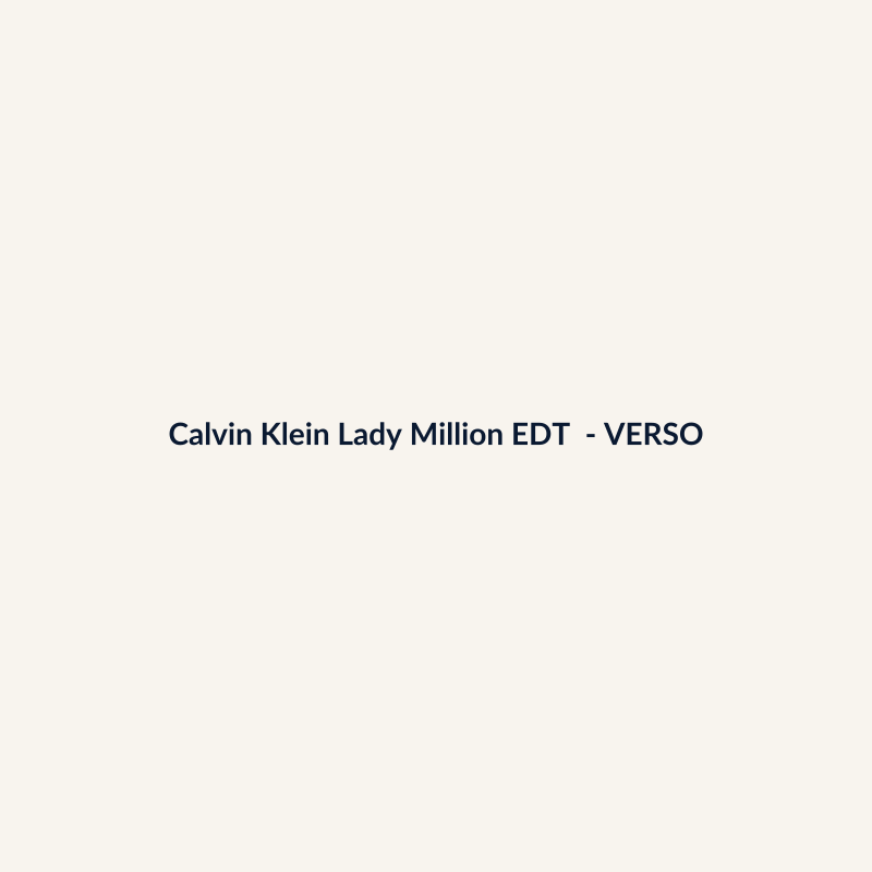 Calvin Klein Lady Million EDT Perfume Importado 400ml - imagem 2