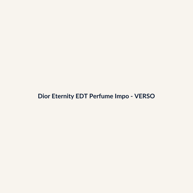 Dior Eternity EDT Perfume Importado 100g - imagem 2