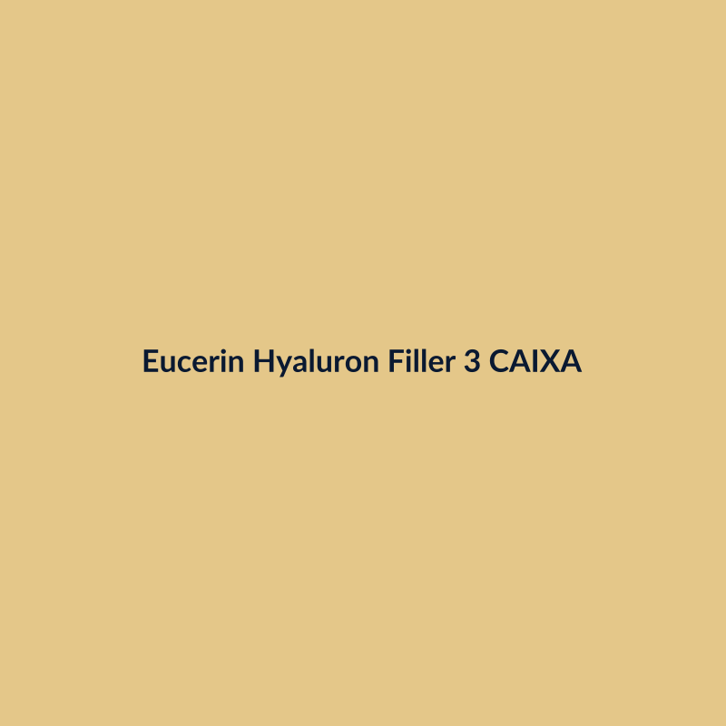 Eucerin Hyaluron Filler 30ml CAIXA