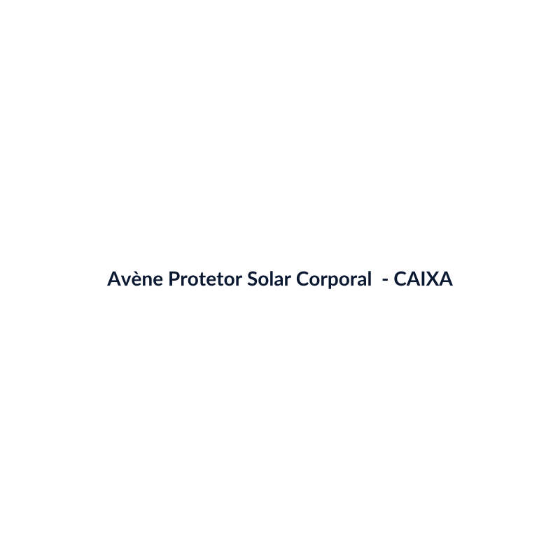 Avène Protetor Solar Corporal FPS 50 Protetor Solar 60ml - imagem 4