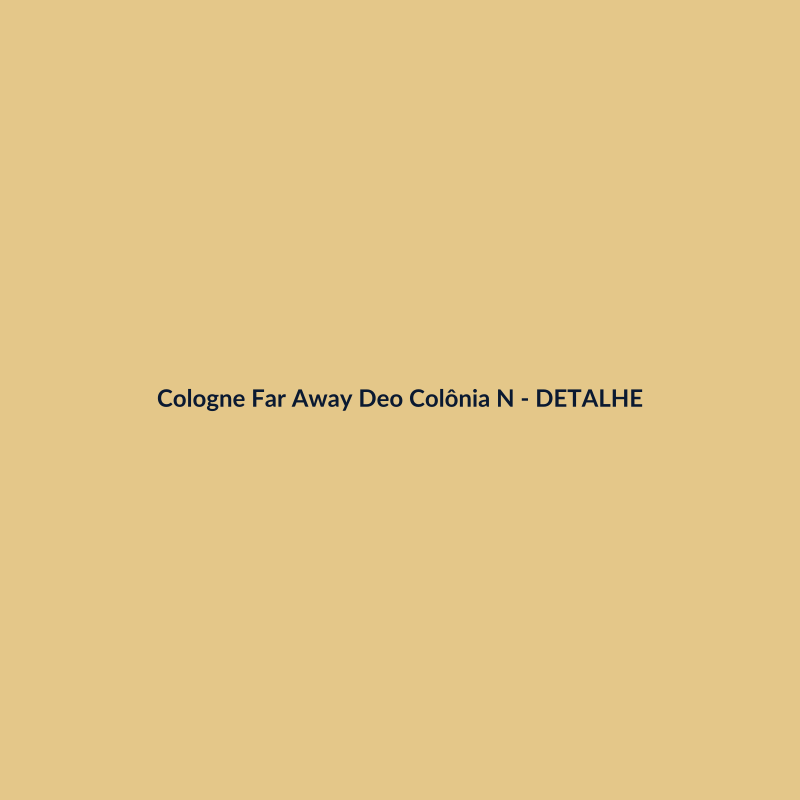 Cologne Far Away Deo Colônia Nacional 30ml - imagem 3