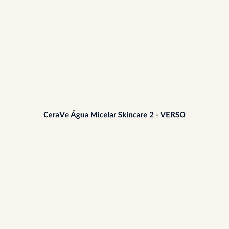 CeraVe Água Micelar Skincare 200ml - imagem 2