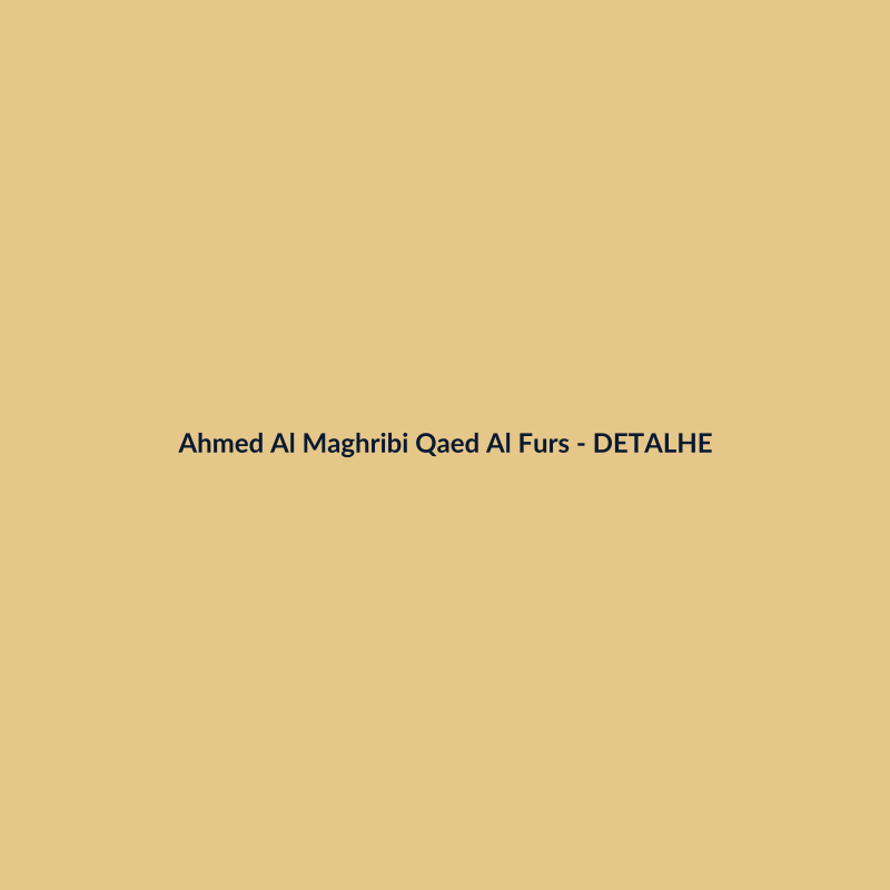 Ahmed Al Maghribi Qaed Al Fursan EDP Perfume Árabe 60ml - imagem 3