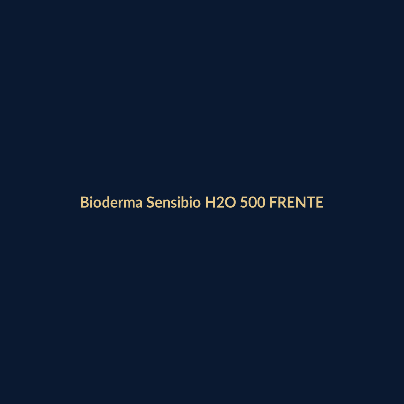 Bioderma Sensibio H2O 500ml Micelar FRENTE
