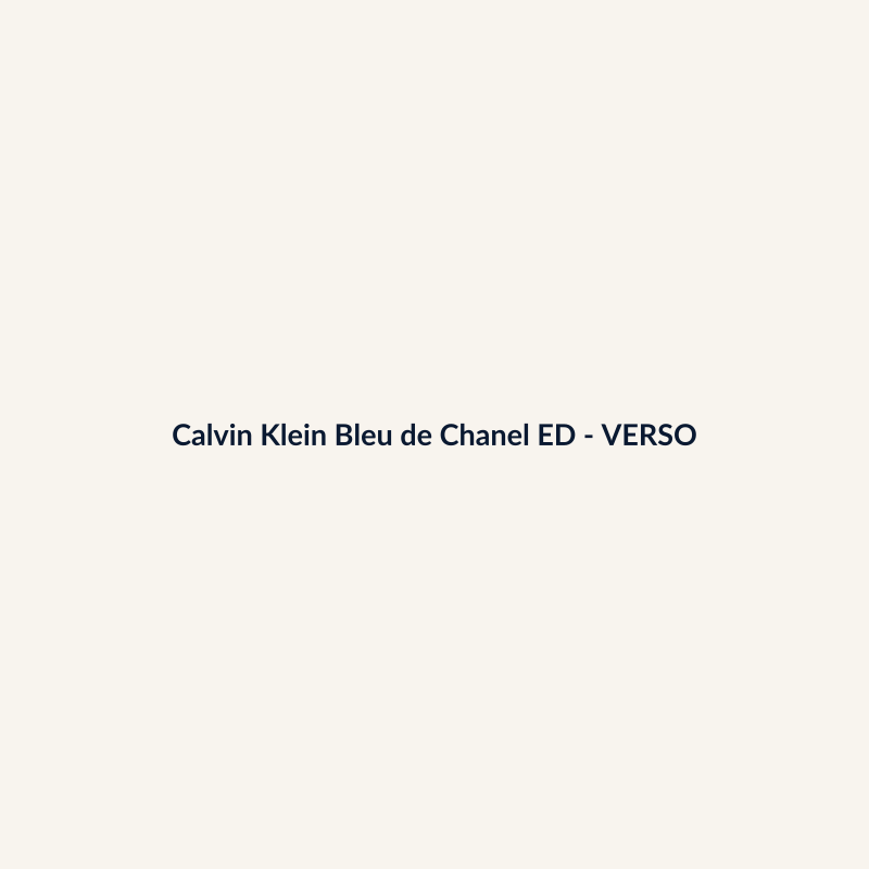 Calvin Klein Bleu de Chanel EDT Perfume Importado 75ml - imagem 2