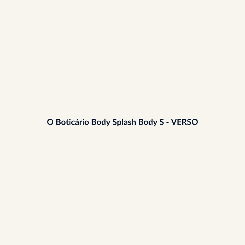 O Boticário Body Splash Body Splash Hidratante 50ml - imagem 2