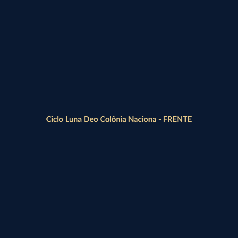 Ciclo Luna Deo Colônia Nacional 400ml - imagem 1