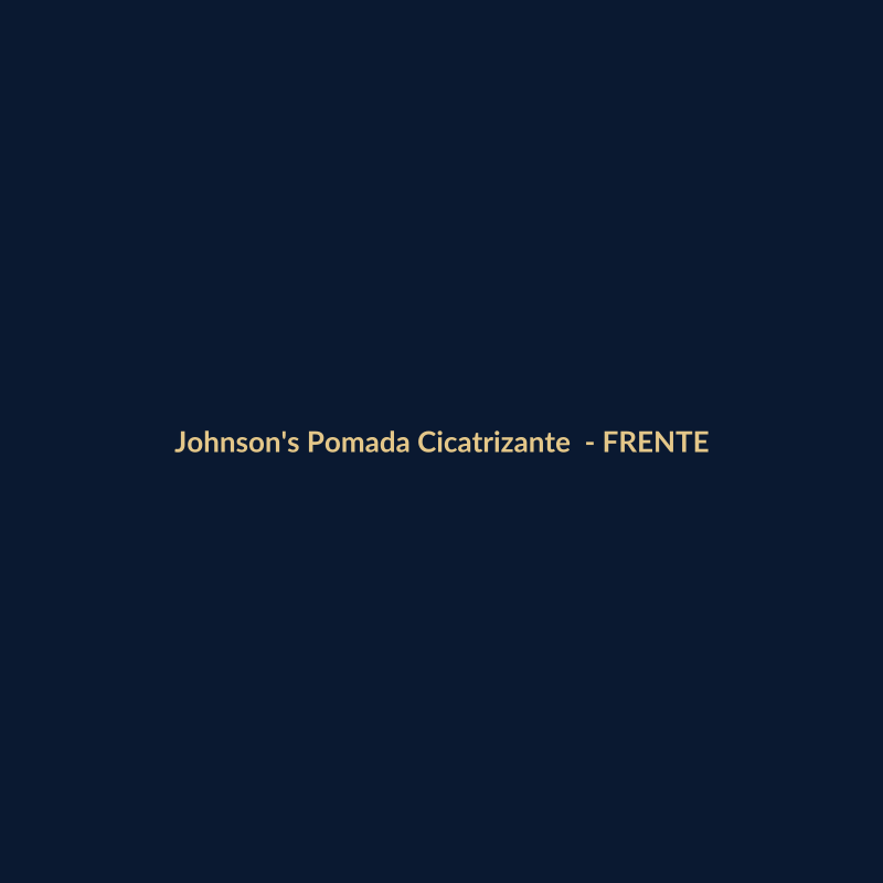 Johnson's Pomada Cicatrizante Higiene Pessoal Farmácia 60ml - imagem 1