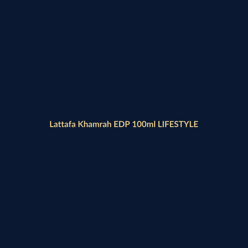 Lattafa Khamrah EDP 100ml LIFESTYLE