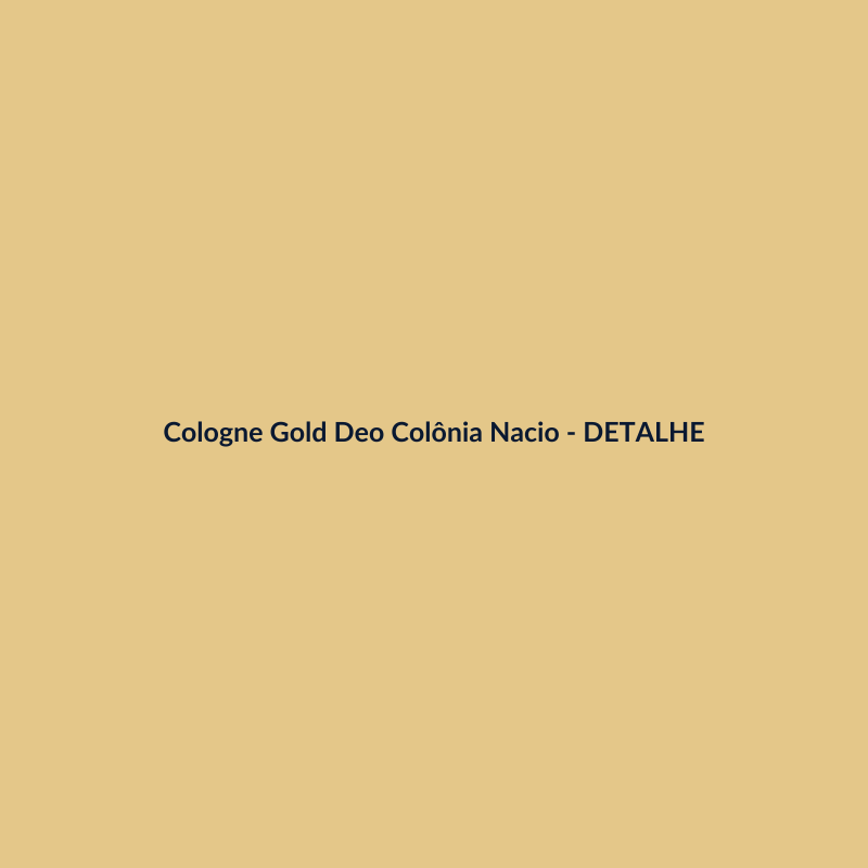 Cologne Gold Deo Colônia Nacional 30ml - imagem 3