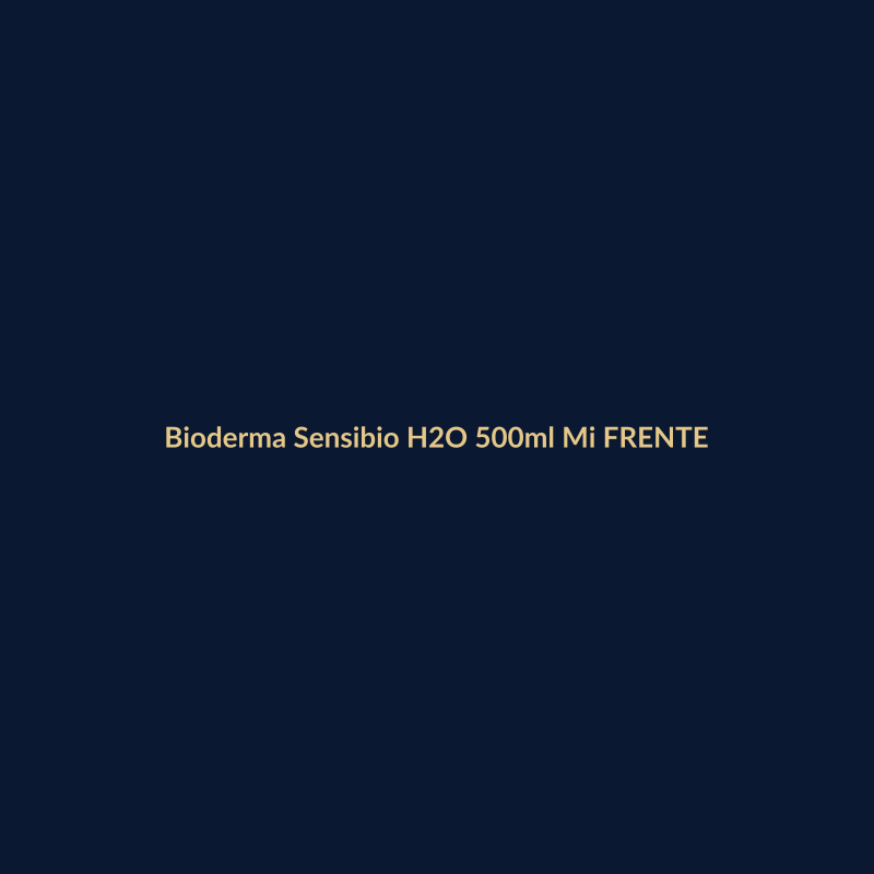 Bioderma Sensibio H2O 500ml Micelar FRENTE