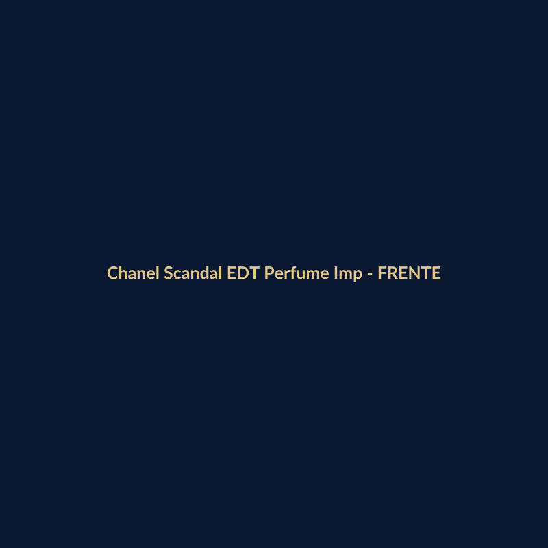 Chanel Scandal EDT Perfume Importado 400ml - imagem 1