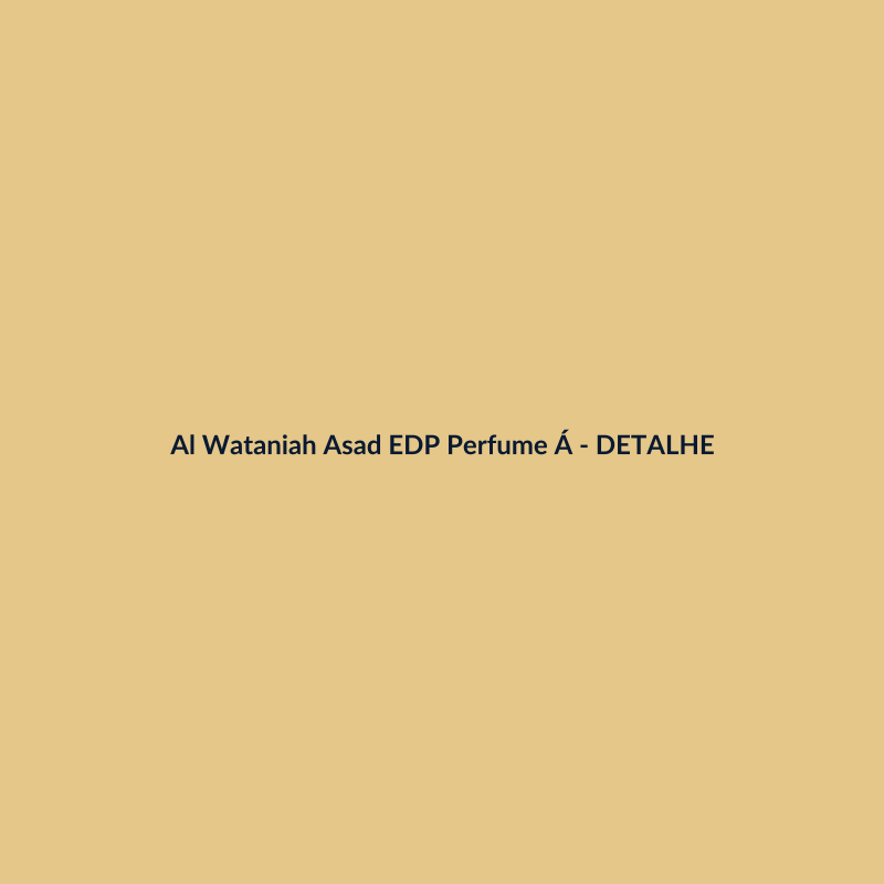 Al Wataniah Asad EDP Perfume Árabe 400ml - imagem 3