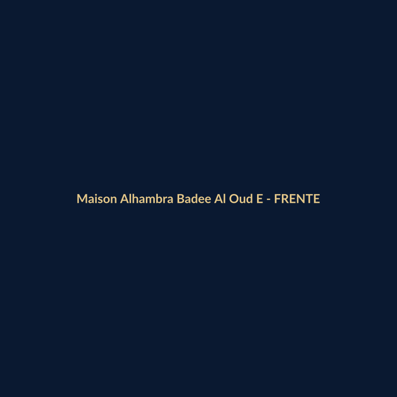 Maison Alhambra Badee Al Oud EDP Perfume Árabe 75ml - imagem 1