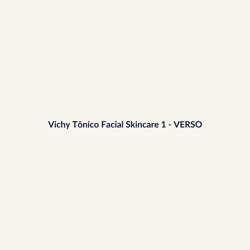 Vichy Tônico Facial Skincare 100ml - imagem 2