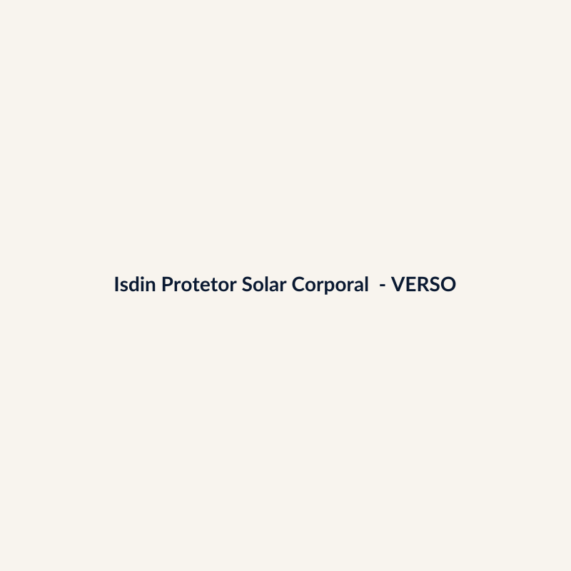Isdin Protetor Solar Corporal FPS 50 Protetor Solar 30ml - imagem 2