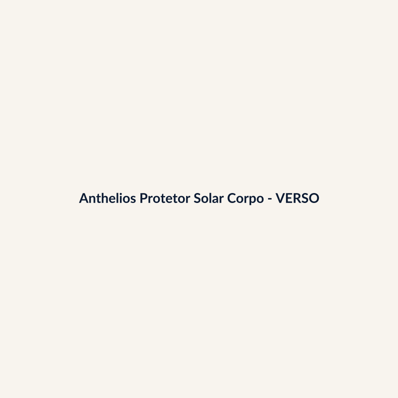 Anthelios Protetor Solar Corporal FPS 50 Protetor Solar 100ml - imagem 2