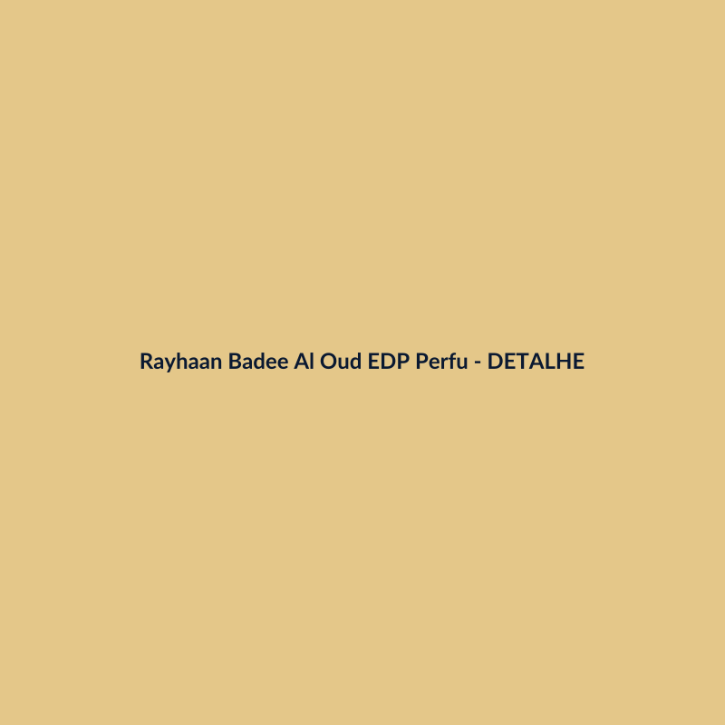 Rayhaan Badee Al Oud EDP Perfume Árabe 150ml - imagem 3