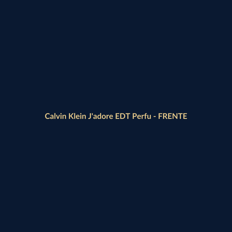 Calvin Klein J'adore EDT Perfume Importado 50ml - imagem 1