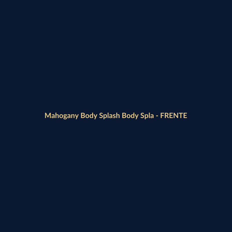 Mahogany Body Splash Body Splash Hidratante 100ml - imagem 1