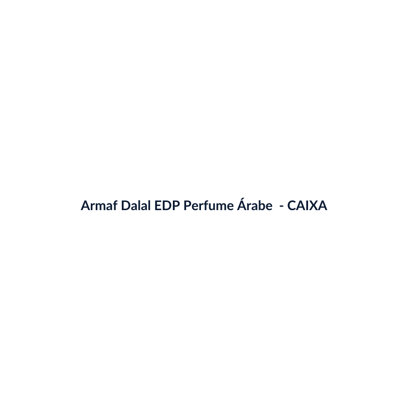 Armaf Dalal EDP Perfume Árabe 100g - imagem 4