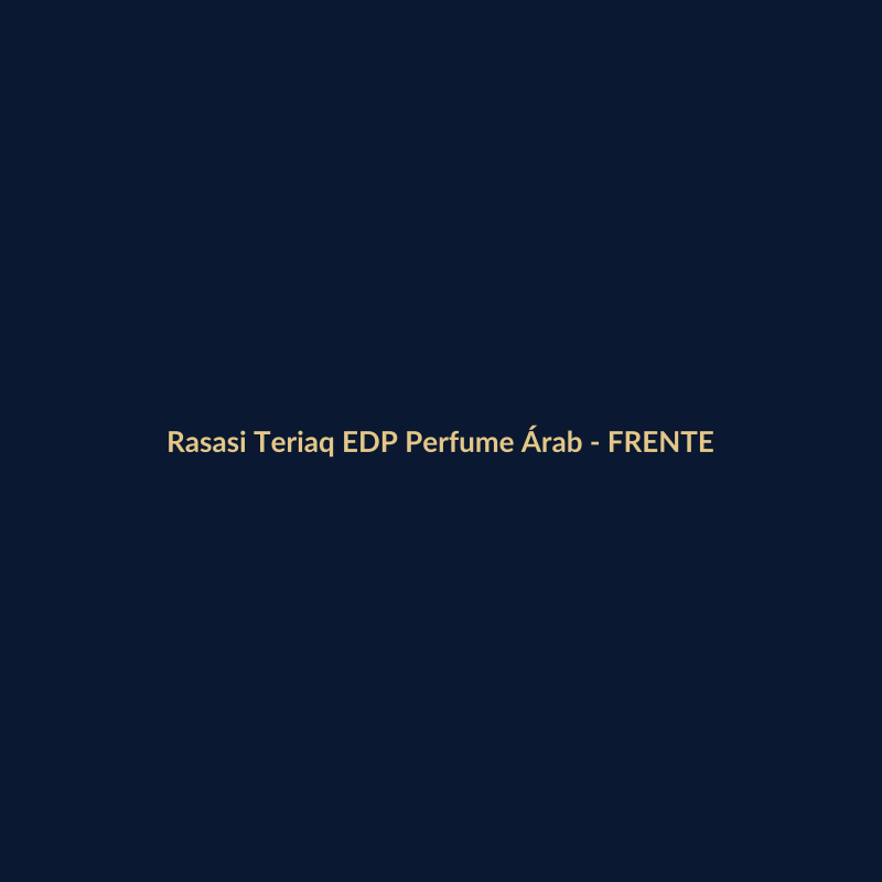 Rasasi Teriaq EDP Perfume Árabe 30ml - imagem 1