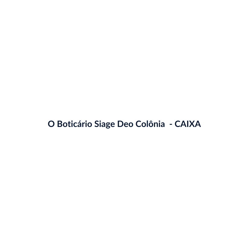O Boticário Siage Deo Colônia Nacional 200ml - imagem 4