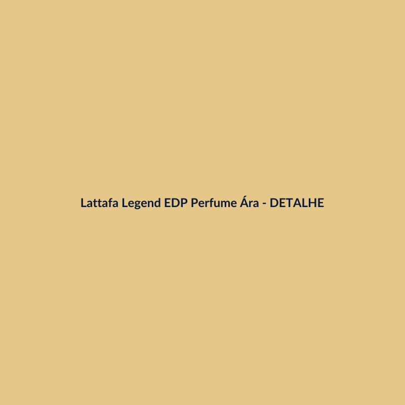 Lattafa Legend EDP Perfume Árabe 200ml - imagem 3