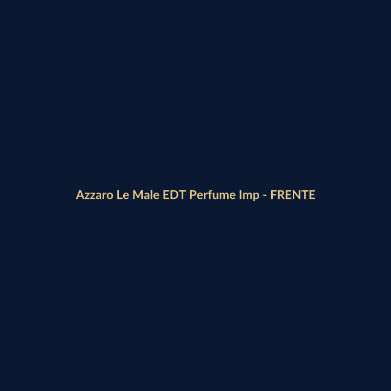 Azzaro Le Male EDT Perfume Importado 30ml - imagem 1