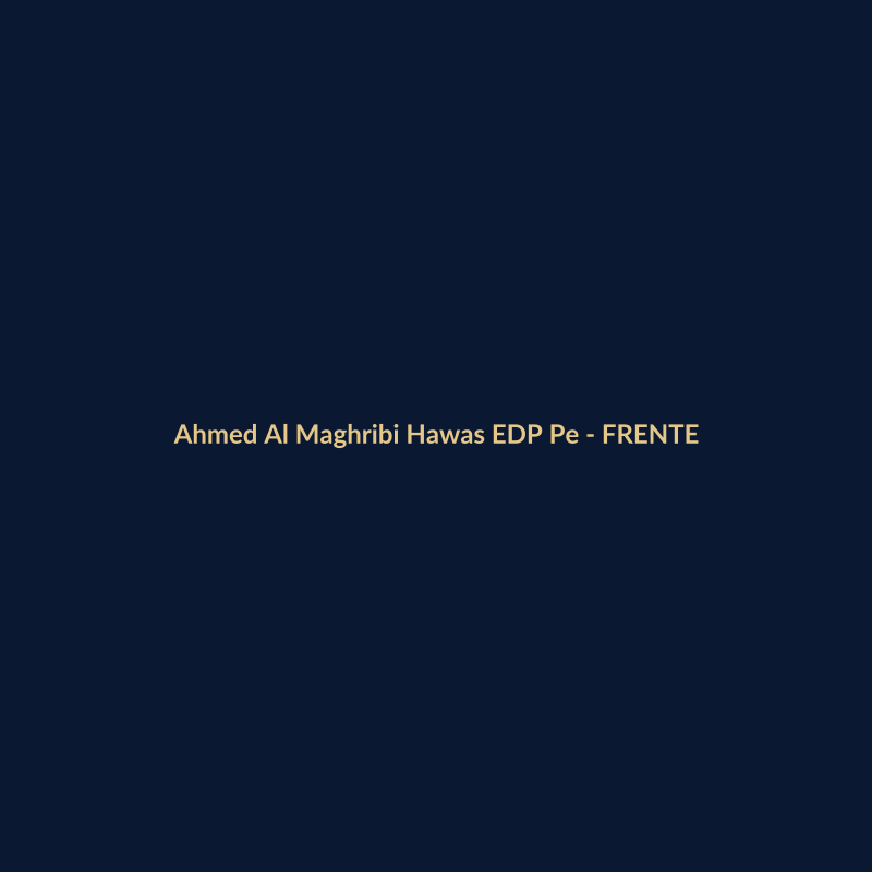 Ahmed Al Maghribi Hawas EDP Perfume Árabe 100g - imagem 1