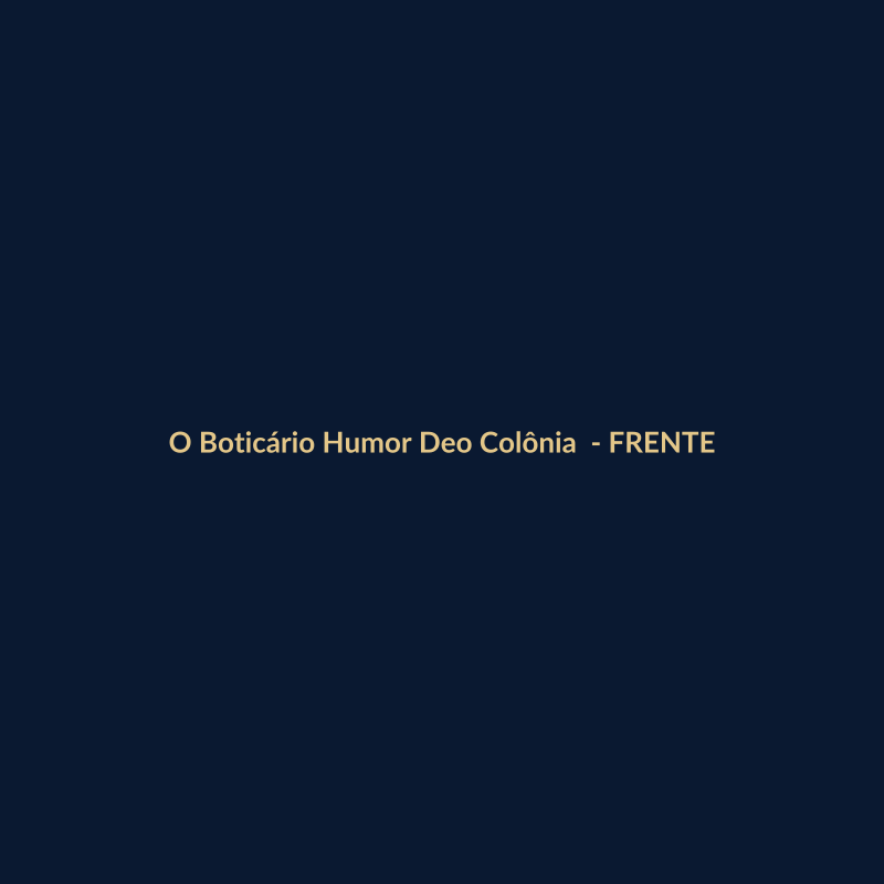 O Boticário Humor Deo Colônia Nacional 60ml - imagem 1