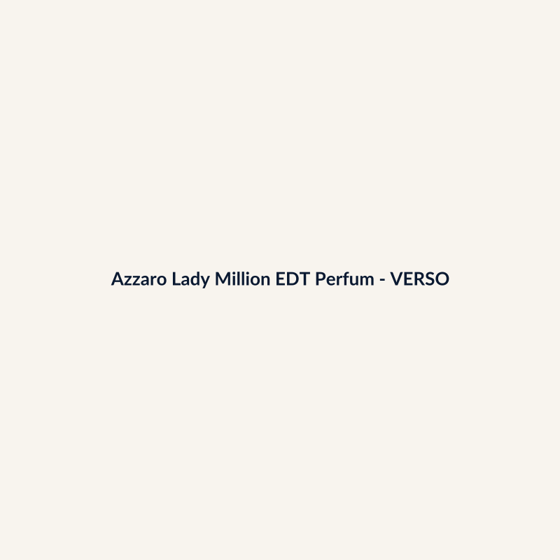 Azzaro Lady Million EDT Perfume Importado 150ml - imagem 2