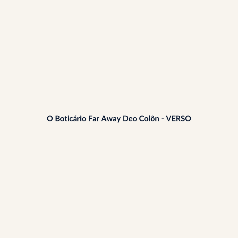 O Boticário Far Away Deo Colônia Nacional 50ml - imagem 2