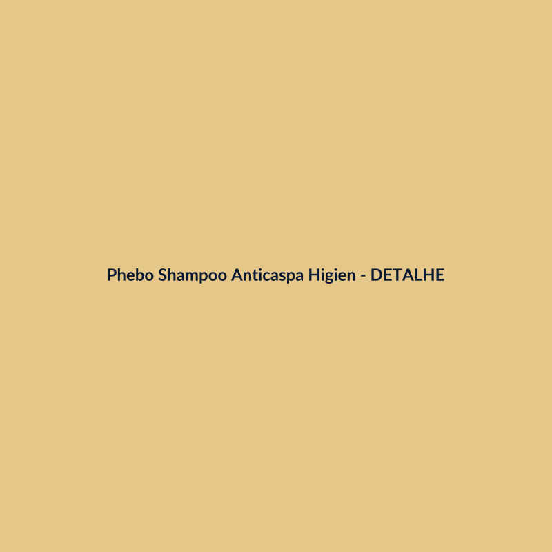 Phebo Shampoo Anticaspa Higiene Pessoal Farmácia 150ml - imagem 3