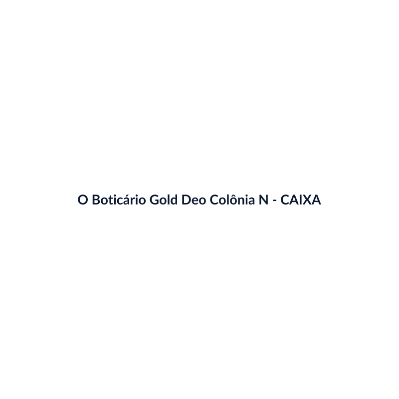 O Boticário Gold Deo Colônia Nacional 30ml - imagem 4