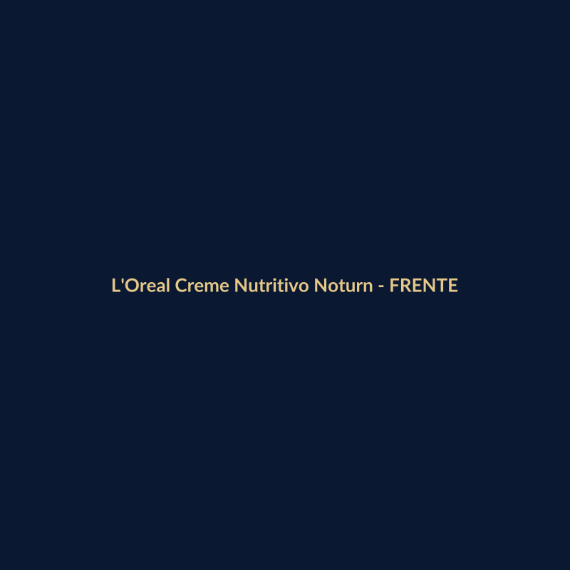 L'Oreal Creme Nutritivo Noturno Skincare 400ml - imagem 1